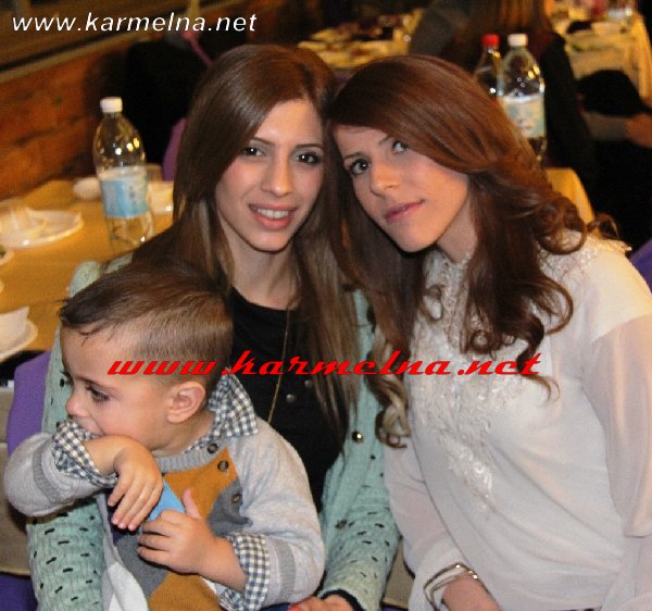 عائلة رامي ومنيرة حمدان تحتفل بالمولودة الجديدة .